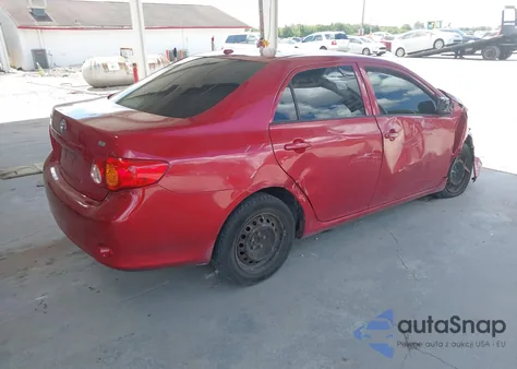 2009 Toyota Corolla Le из США, поврежденный, VIN JTDBL40E09J021179